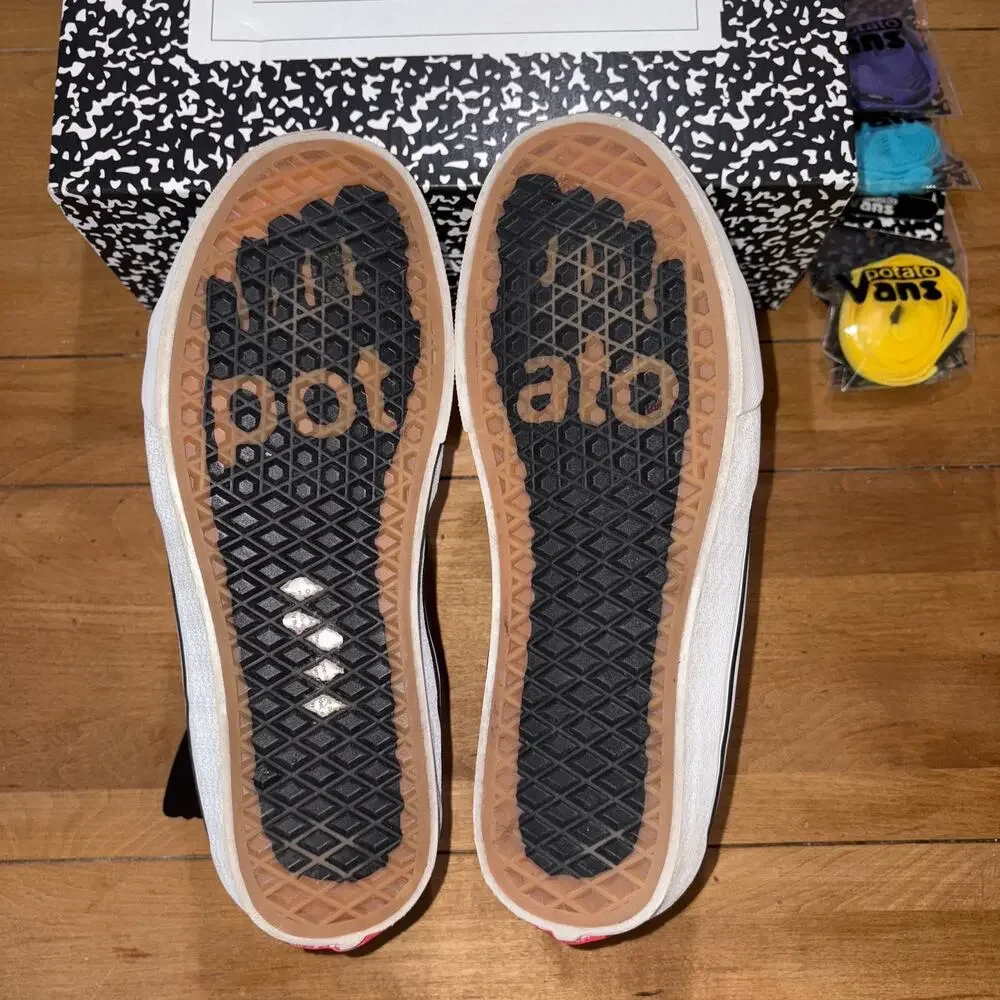 Vans Vault x Imran Potato UA Sk8-Hi VR3 LX Black Hand Rare Men's Size US 8M